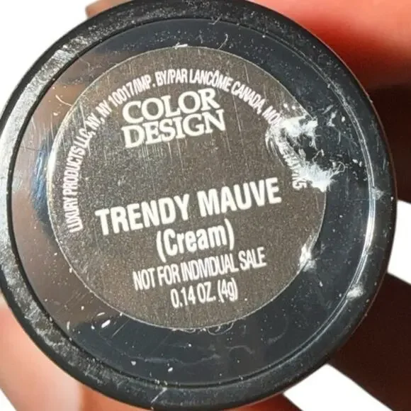 Lancome Color Design Lipstick #241 Trendy Mauve (Cream) .014 oz 4 g New RARE! - Picture 4 of 4